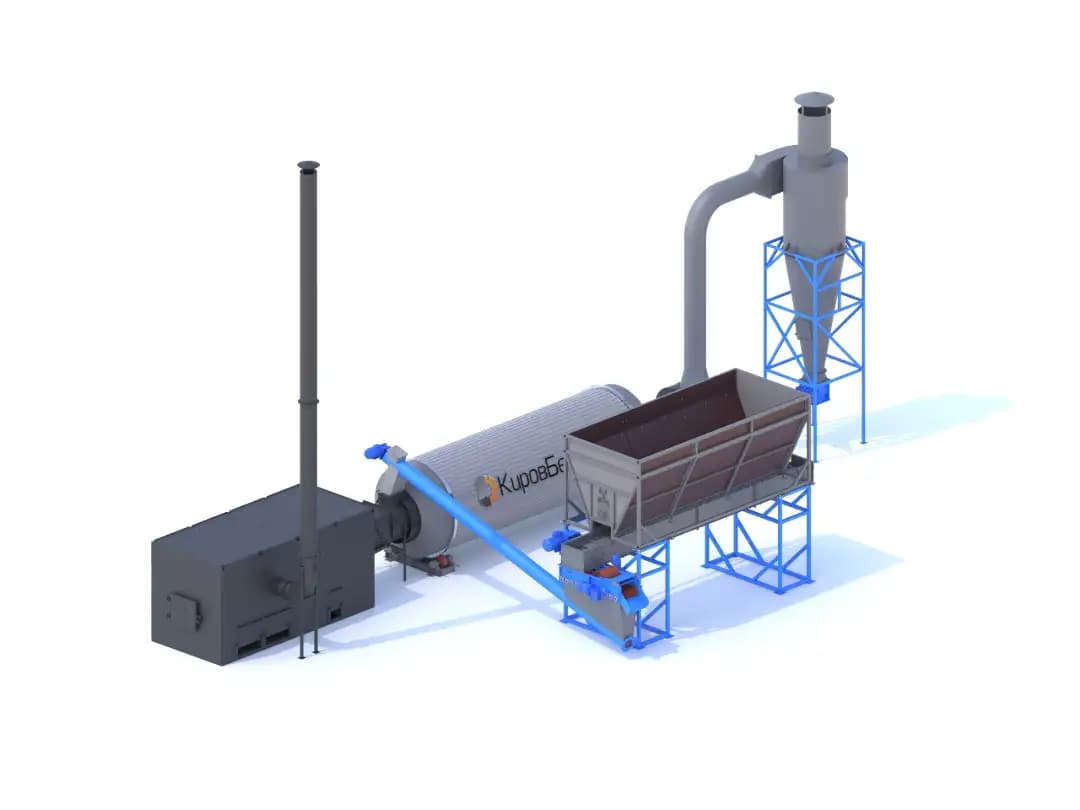 Сушильная линия 500 кг/час